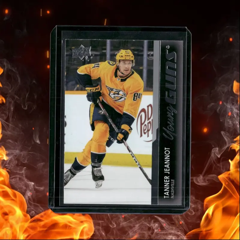 2021-22 Upper Deck Tanner Jeannot Young Guns (B) Rookie #222