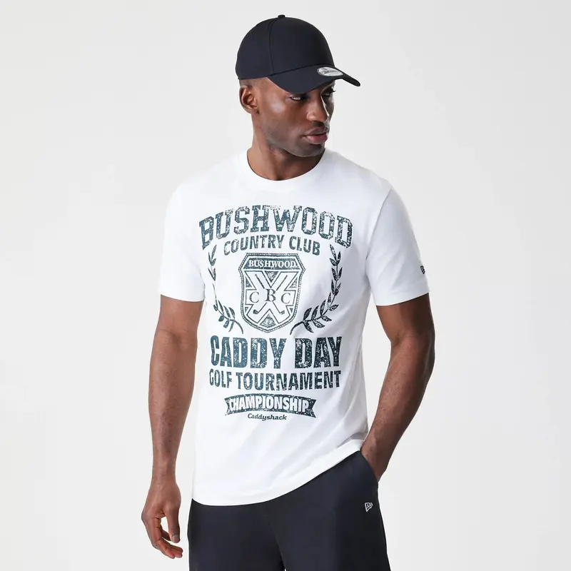 Caddyshack Caddy Day Tournament White T-Shirt