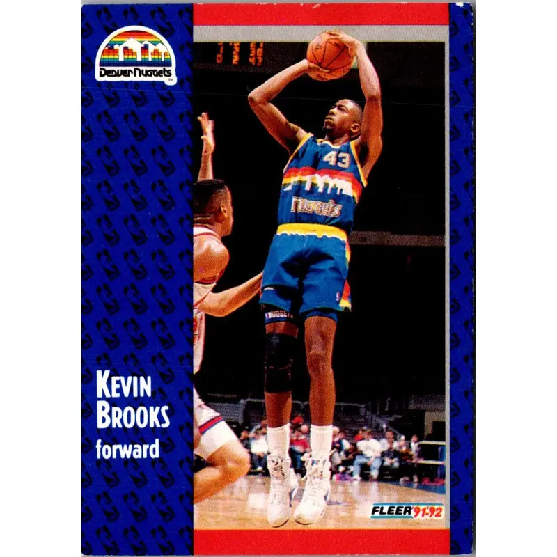 1991 Fleer Kevin Brooks #273 Rookie