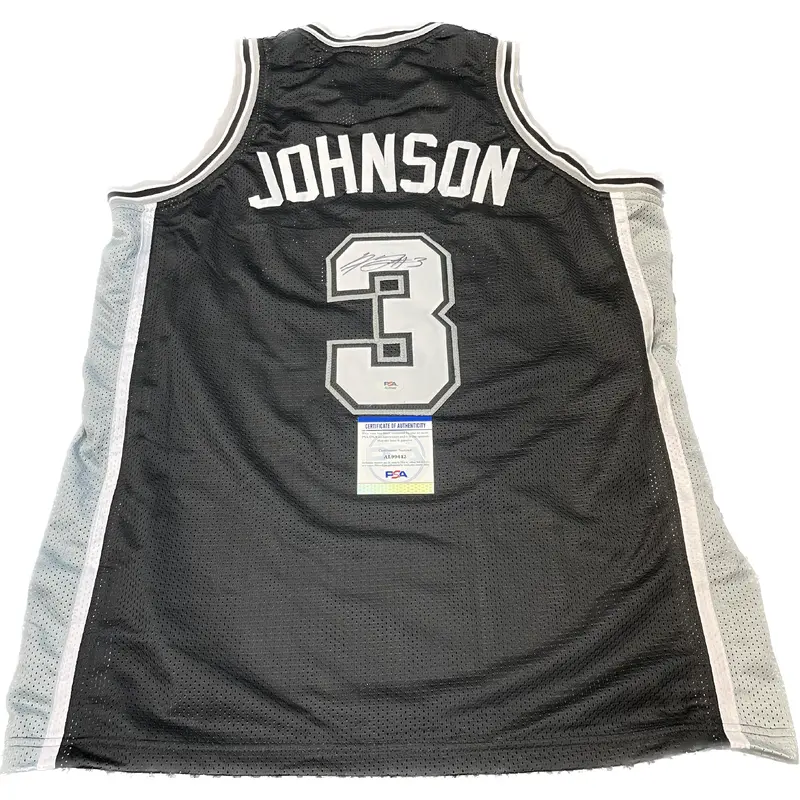 Keldon Johnson signed jersey PSA/DNA San Antonio Spurs Autographed