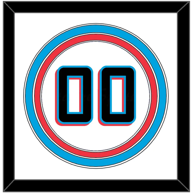 Miami Number - Home White - Triple Mat 1