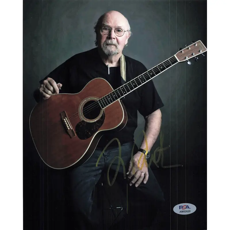 Tom Paxton signed 8x10 photo PSA/DNA Autographed