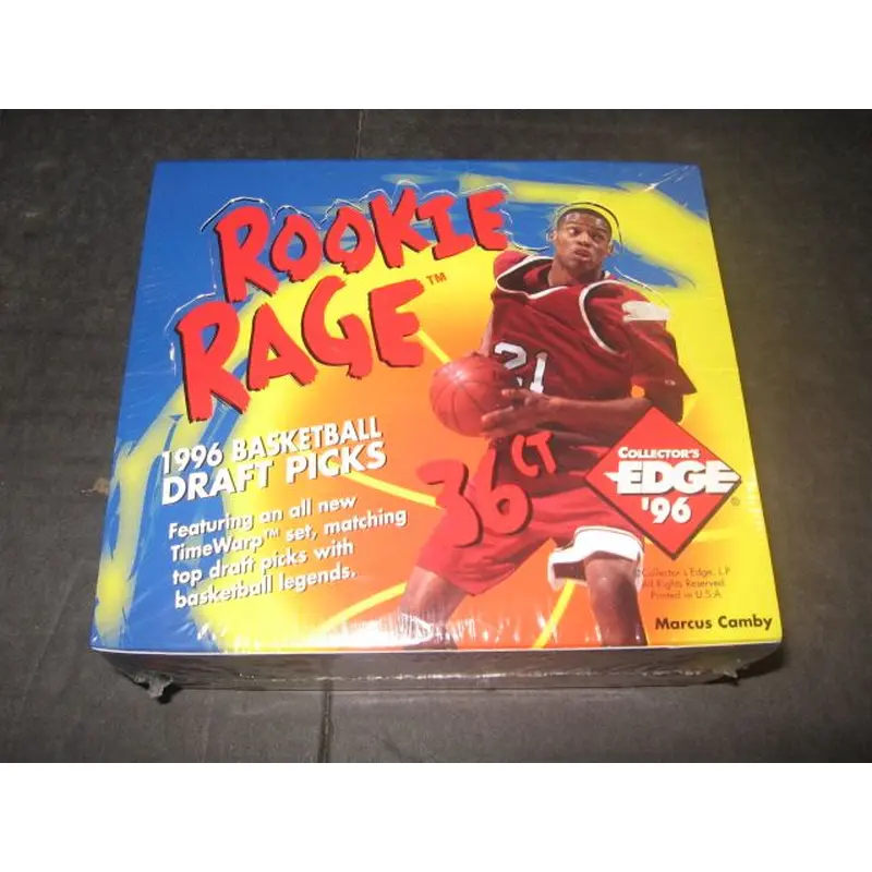1996/97 Collector's Edge Rookie Rage Basketball Box