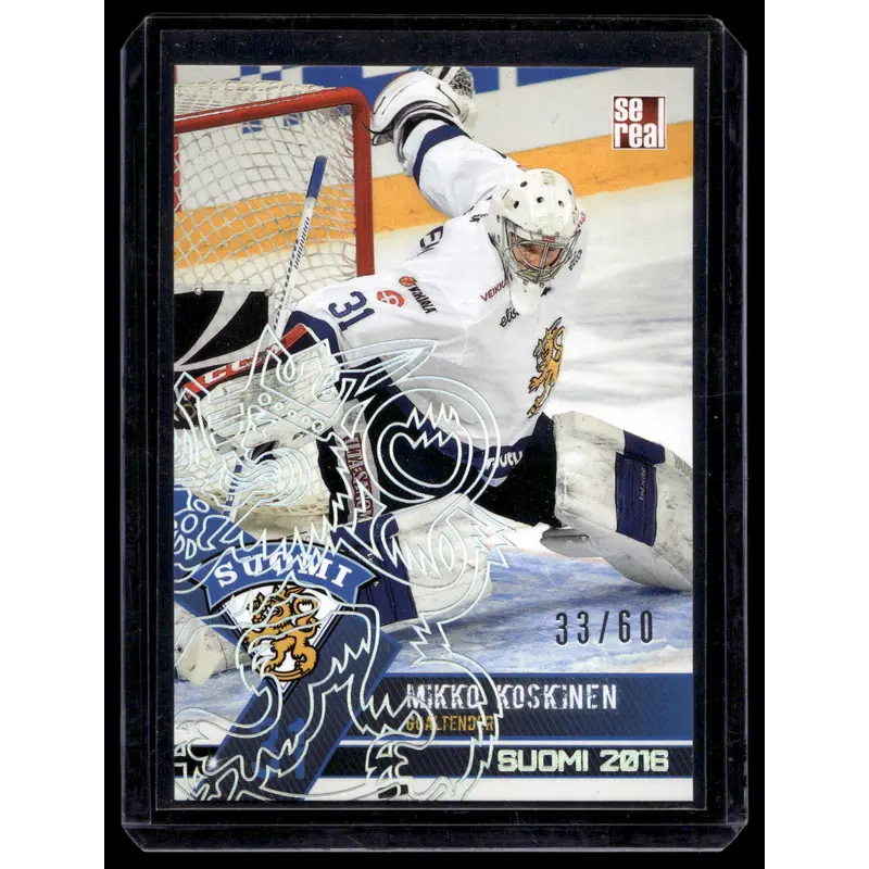 2016 Sereal Team Finland Silver - Mikko Koskinen #FIN-BAS-002 /60