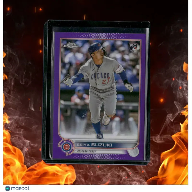 2022 Topps Chrome Update Seiya Suzuki Purple Rookie #USC115