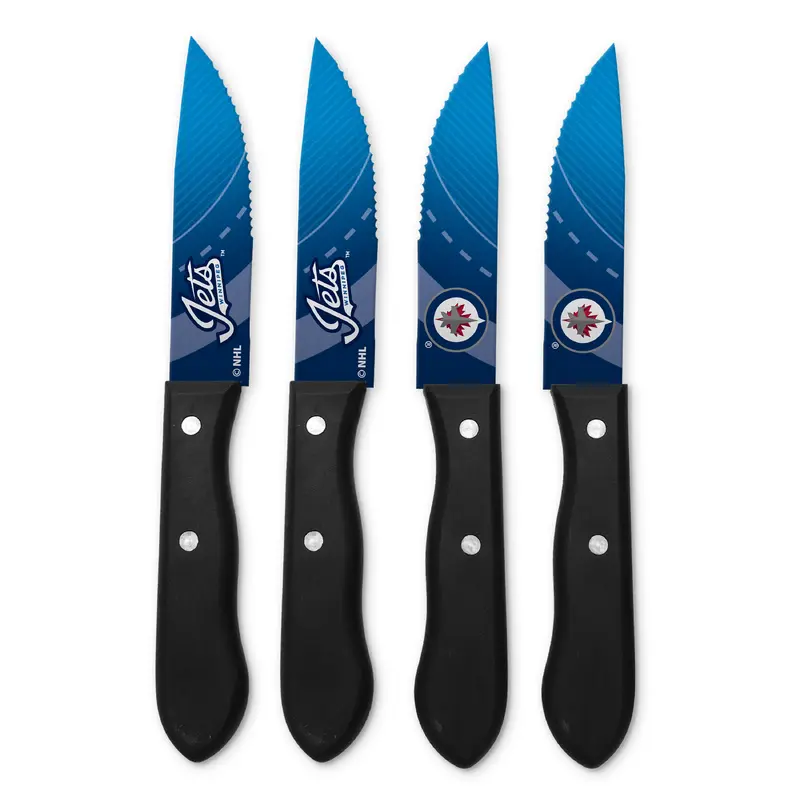 NHL Winnipeg Jets 4-pc Steak Knives