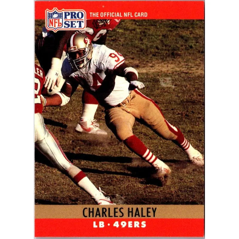 1990 Pro Set FACT Cincinnati Charles Haley #289