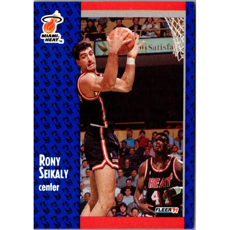 1991 Fleer Rony Seikaly #112