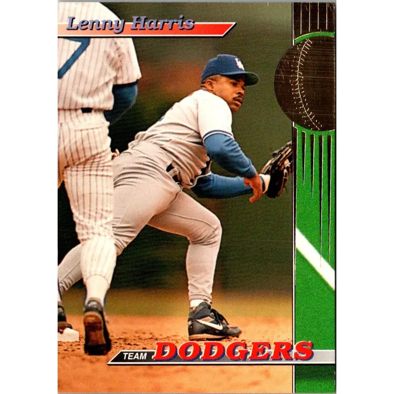 1993 Stadium Club Los Angeles Dodgers Lenny Harris #13