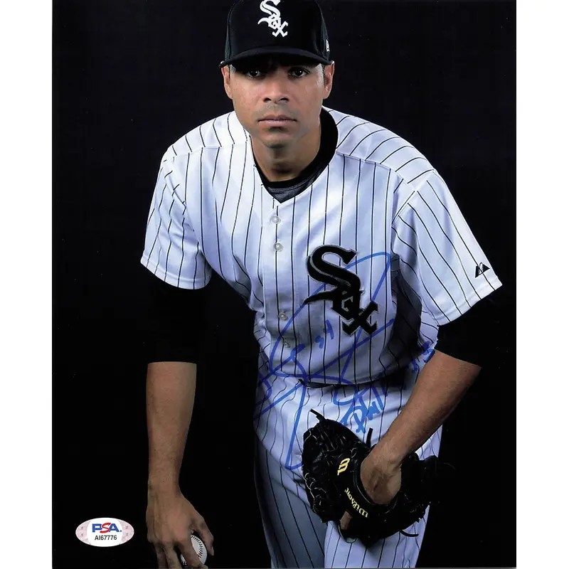 Jeanmar Gmez signed 8x10 photo PSA/DNA Chicago White Sox Autographed