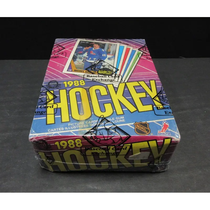 1987/88 OPC O-Pee-Chee Hockey Unopened Wax Box (BBCE)