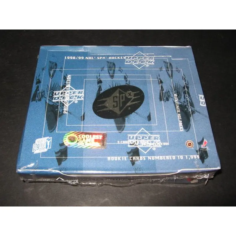 1998/99 Upper Deck SPX Finite Prospects Edition Hockey Box