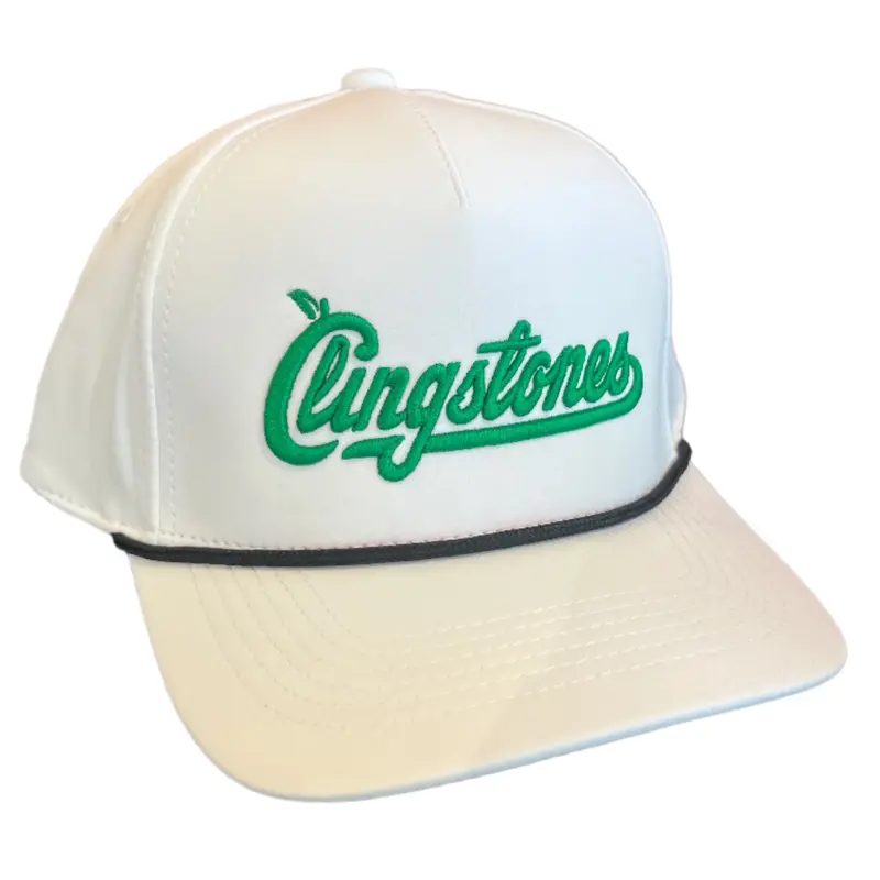 White Clingstones Rope Hat