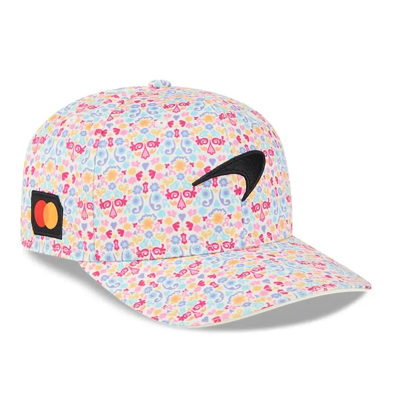 McLaren Racing Mexico Race Special Cream 9SEVENTY Stretch Snap Adjustable Cap