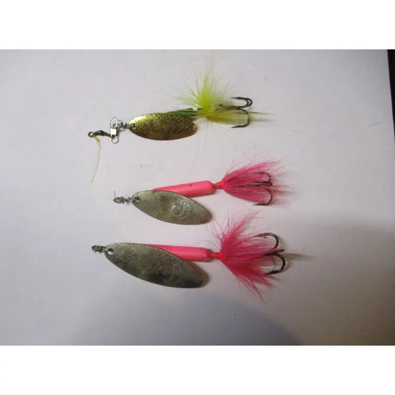 Used Yakima Rooster Tail 1/2, 3/8, 1/4 Spinner Lures