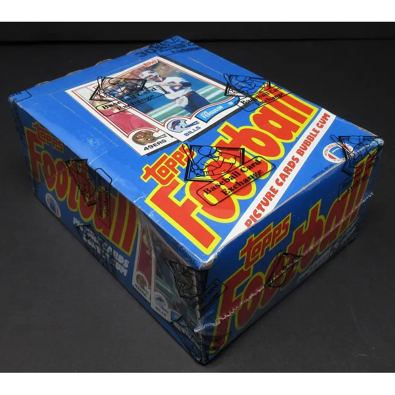 1982 Topps Football Unopened Wax Box (BBCE) (Non X-Out)