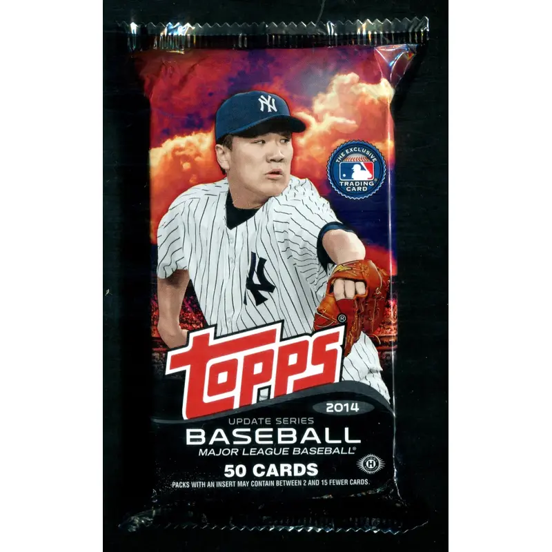 2014 Topps Baseball Unopened Update Series Jumbo Pack (Hobby) (50)