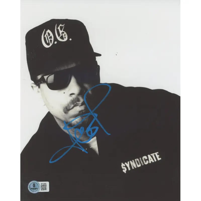 Ice T Body Count Authentic Signed 8x10 Photo Autographed BAS #BP32666