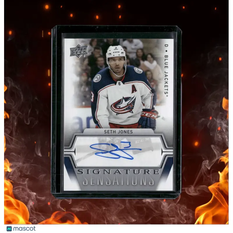 2019-20 Upper Deck Seth Jones  Signature Sensations Auto #SS-SJ