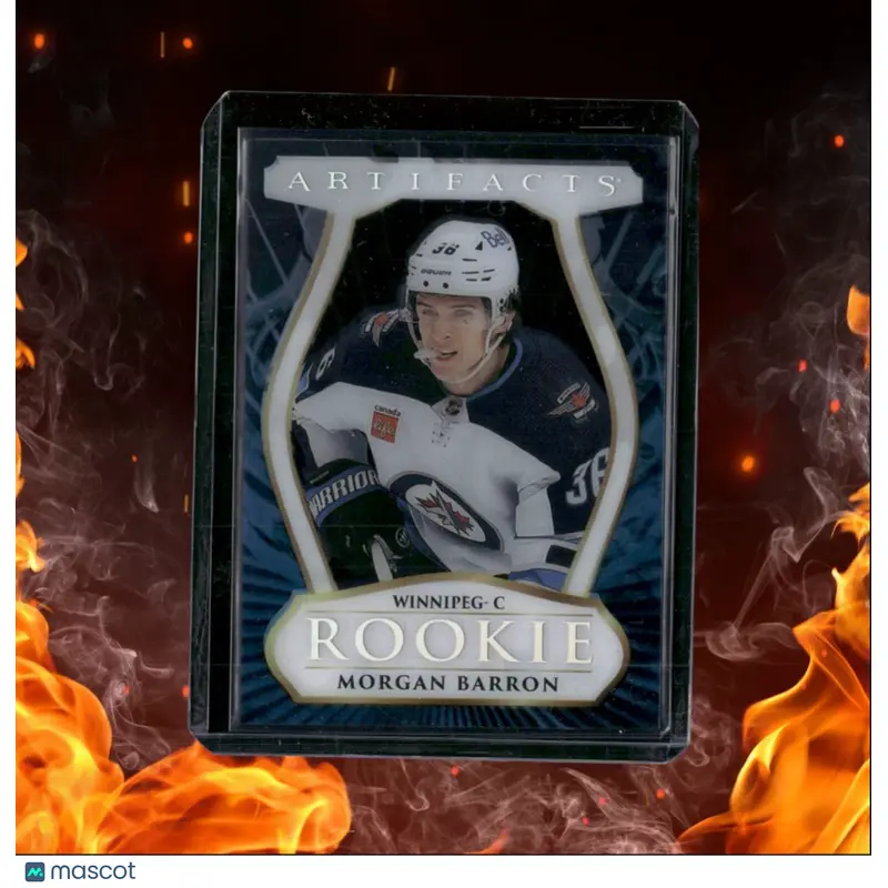 2024-25 Upper Deck Artifacts Morgan Barron Clear Cut SP Rookie #232