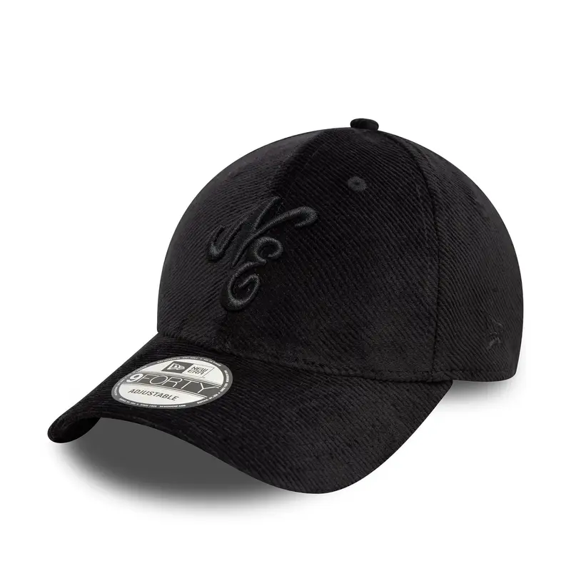 New Era Heritage Connect Cord Black 9FORTY Adjustable Cap