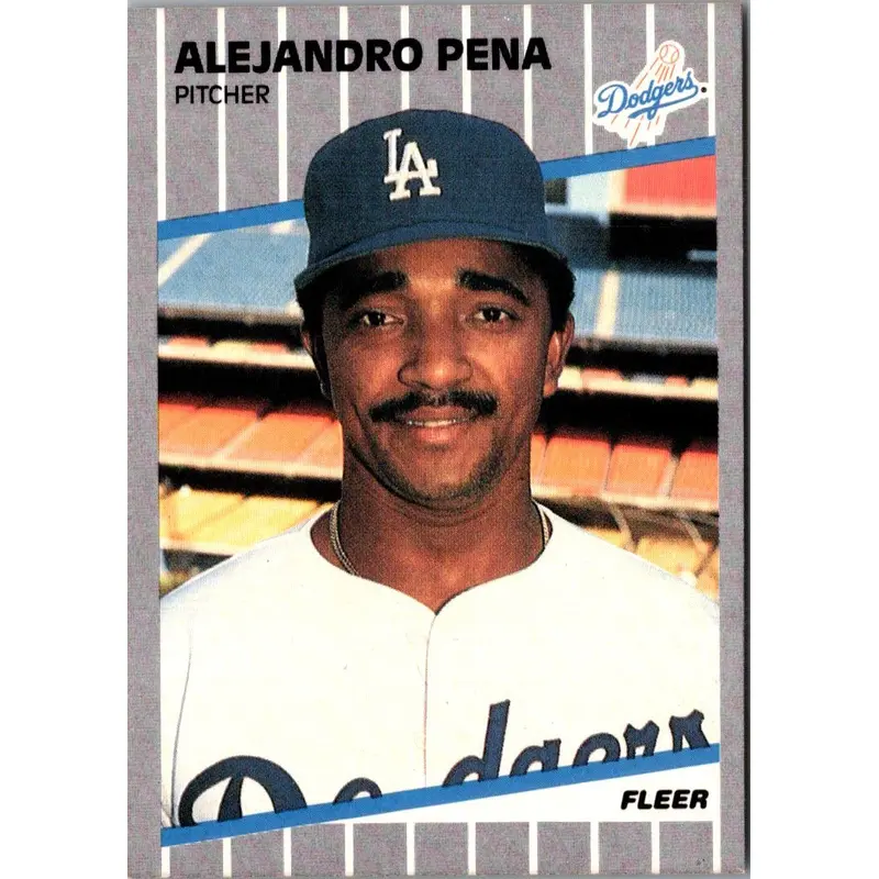 1989 Fleer Alejandro Pena #69