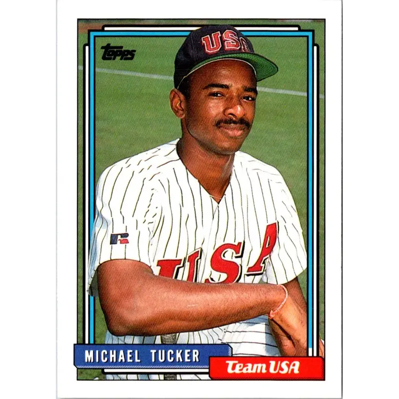 1992 Topps Traded Michael Tucker #119T Rookie