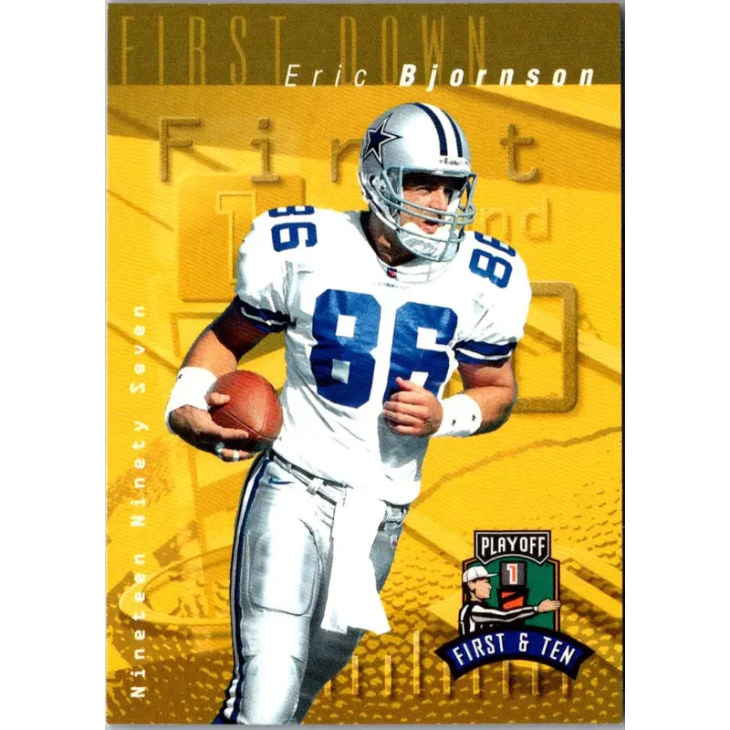 1997 Playoff First & Ten Eric Bjornson #57