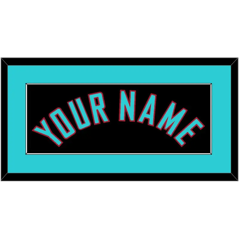 Arizona Name - Alternate Black - Single Mat 3