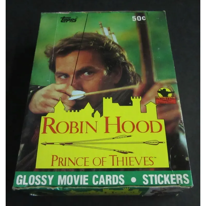 1991 Topps Robin Hood Prince Of Thieves Unopened Box (Authenticate)