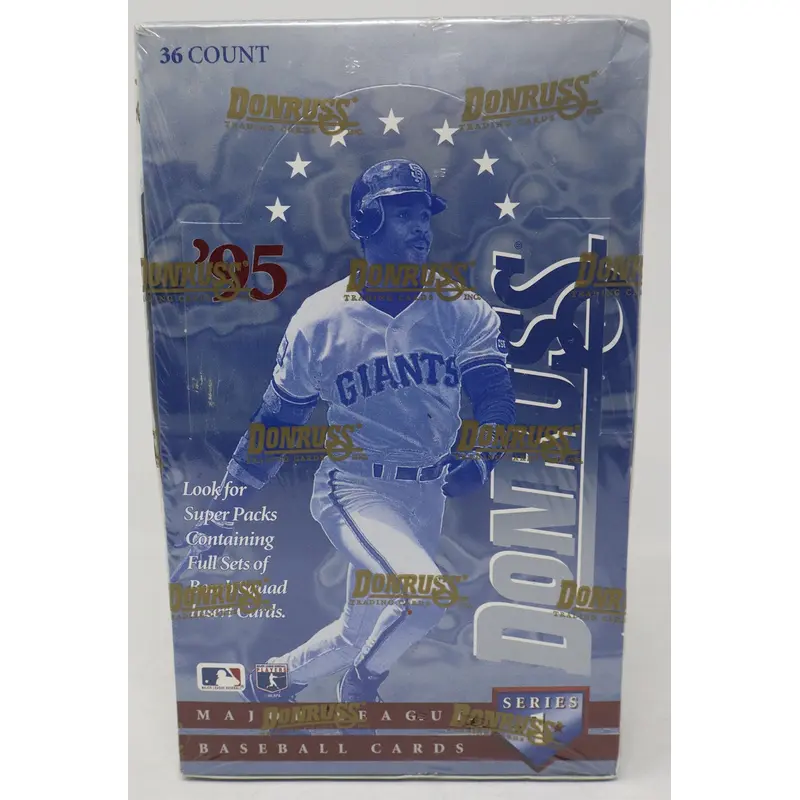 1995 Donruss Baseball Series 1 Box (Retail)