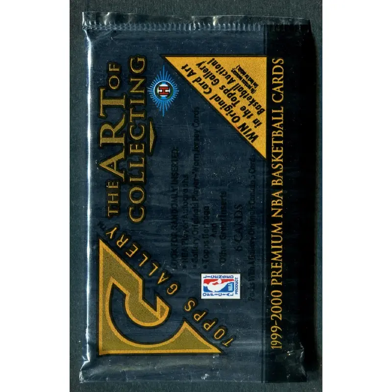 1999/00 Topps Gallery Basketball Unopened Pack (Hobby)