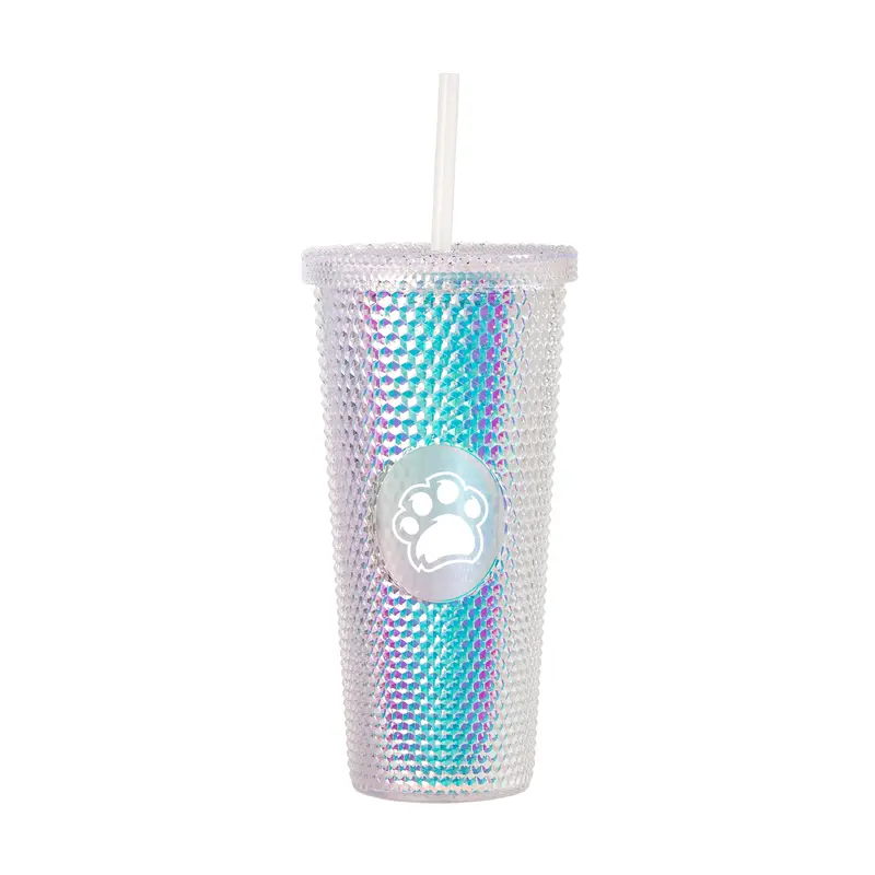 Rochester Inst Tech 24oz Iridescent Studded Tumbler