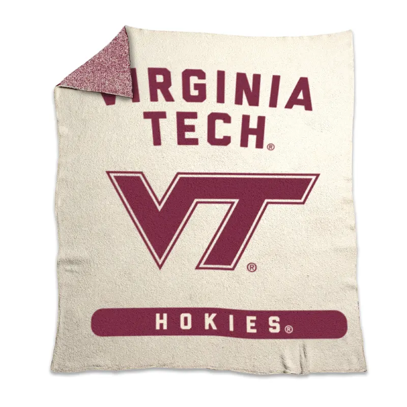 Virginia Tech Luxe Prime Dreams Throw