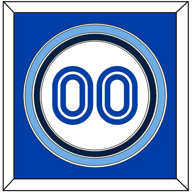 Toronto Number - Home White (1981-1996) - Triple Mat 3