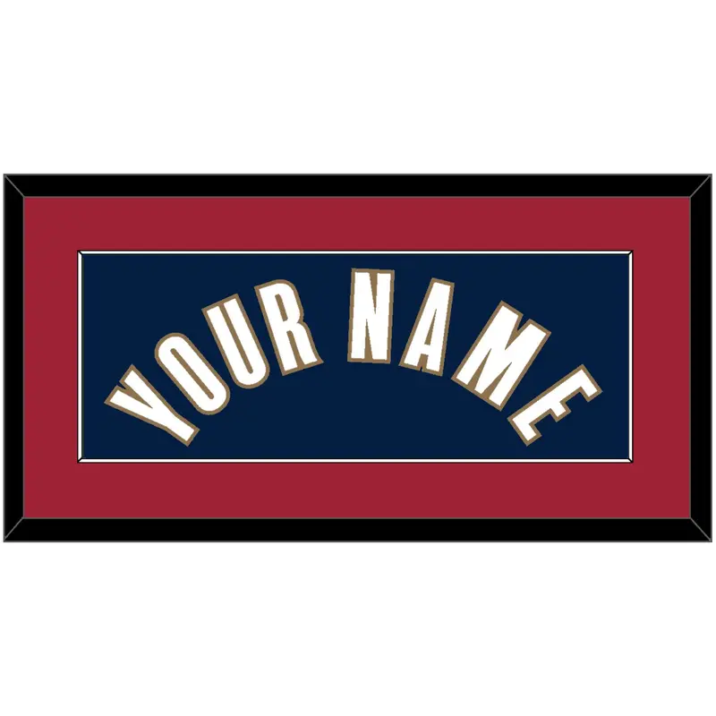 Cleveland Name - Alternate Blue (2005-2010) - Single Mat 2