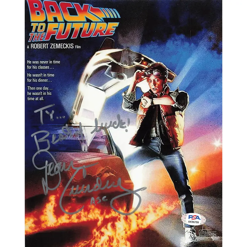 Dean Cundey signed 8x10 photo PSA/DNA Autographed Back To The Future