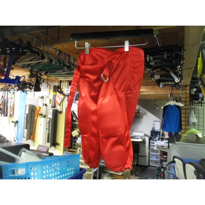 Used Champro 7 Pad Red Football Pants Youth Small
