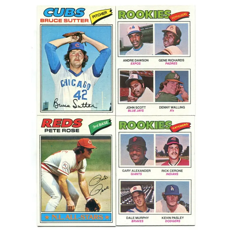 1977 Topps Baseball Complete Set NM NM/MT (660) (23-138)
