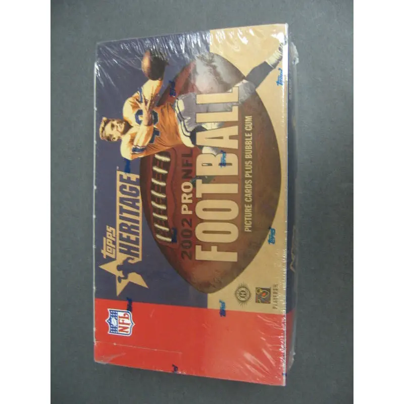 2002 Topps Heritage Football Box (Hobby)