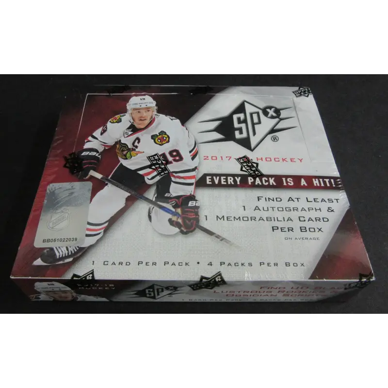 2017/18 Upper Deck SPX Hockey Box (Hobby)