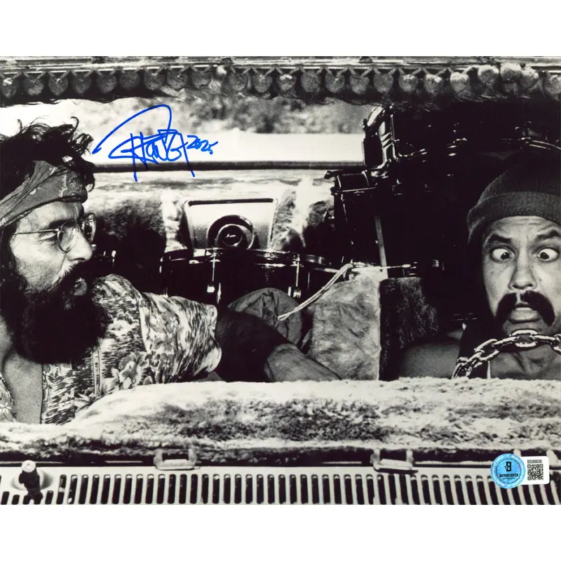 Tommy Chong Cheech & Chong Authentic Signed 8x10 Horizontal Photo BAS 15