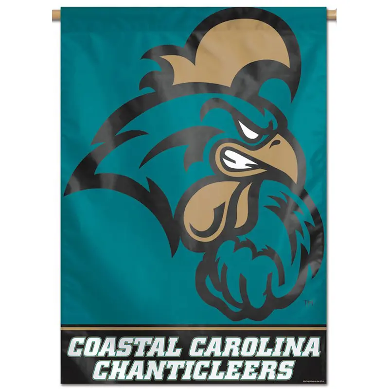 Coastal Carolina Chanticleers Official NCAA Premium 28x40 Wall Banner - Wincraft Inc.