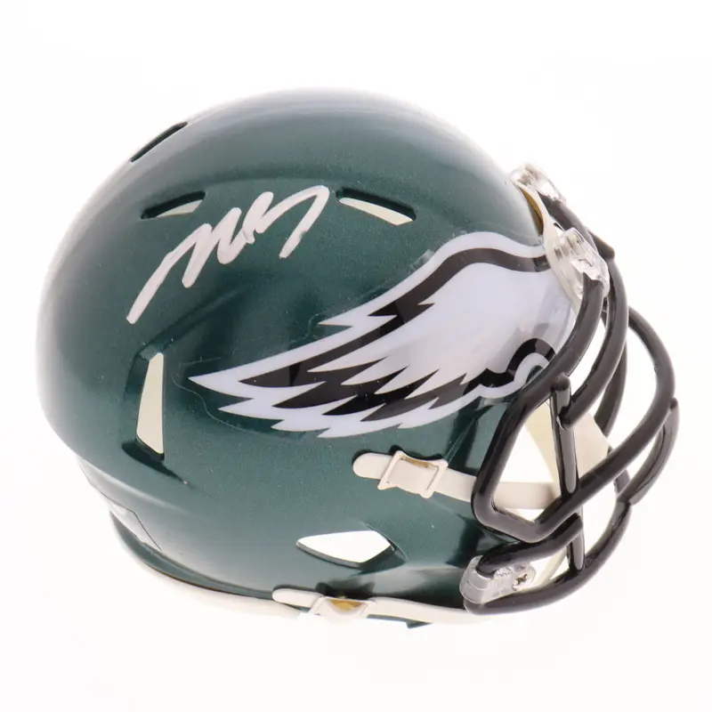 Michael Vick Autographed Philadelphia Eagles Mini Helmet - JSA