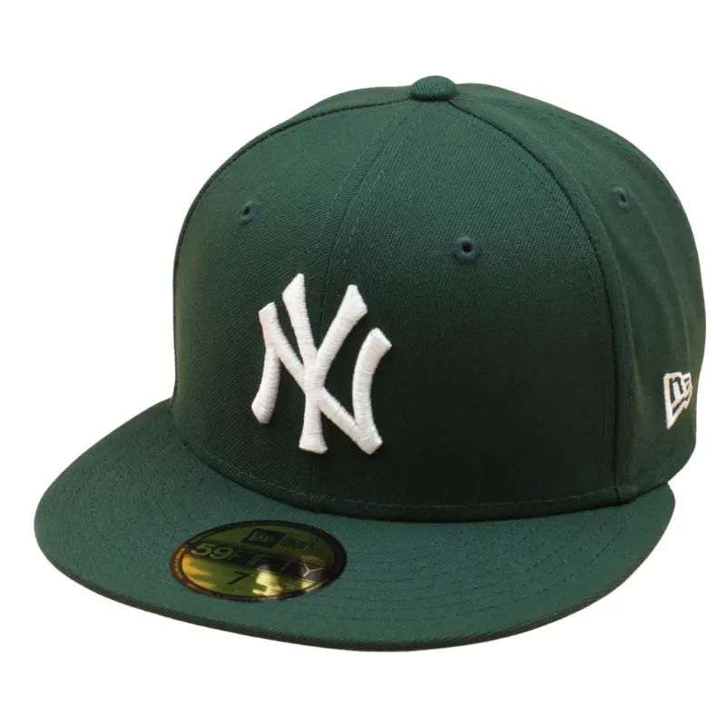 New Era - 59FIFTY Fitted Cap - New York Yankees - Dark Green/Pink UV