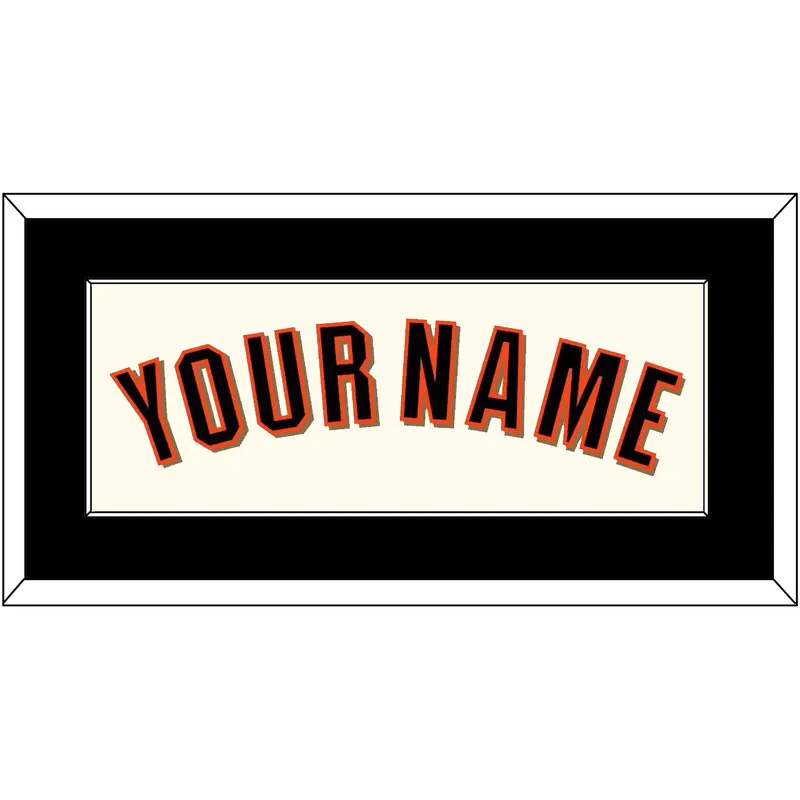 San Francisco Name - Home Cream (2022-2023) - Single Mat 2
