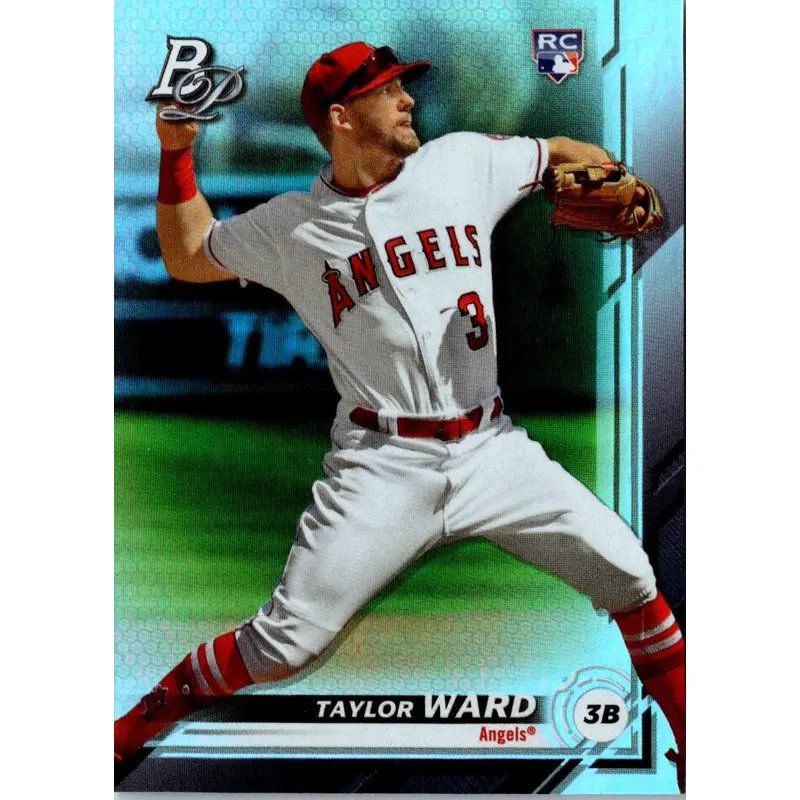 2019 Bowman Platinum Taylor Ward #3 Rookie