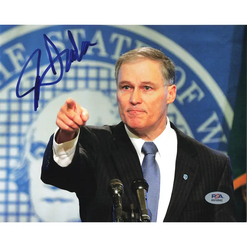 Jay Inslee signed 8x10 photo PSA/DNA Autographed