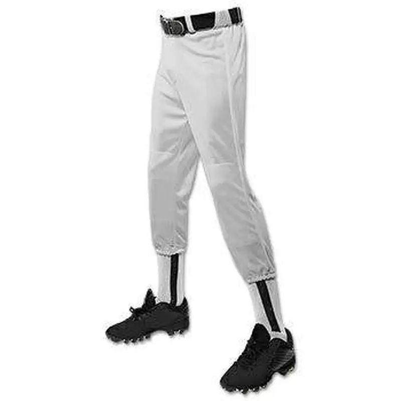 New Champro Youth Belted Baseball Pants Size Youth X-Small - Grey