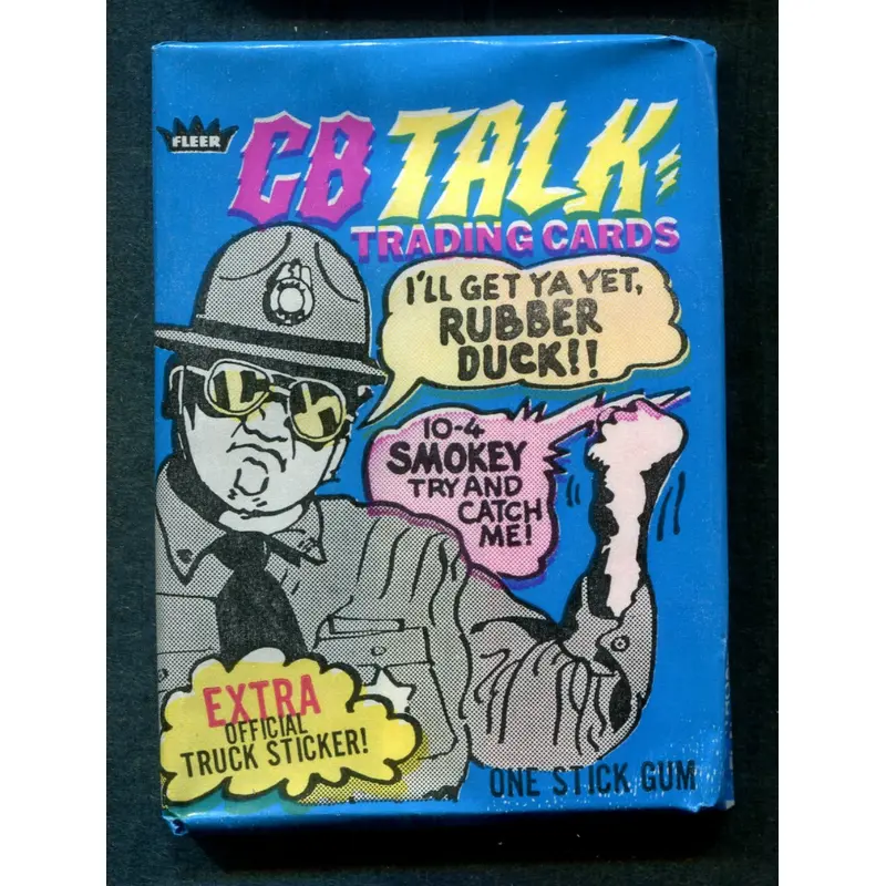 1977 Fleer CB Talk Unopened Wax Pack
